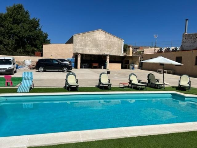 Villa Rural Con Amplia Piscina Campillo de Altobuey Exterior photo
